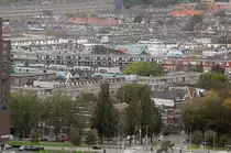Rotterdam vom Euromast aus gesehen. Aufnahmedatum: 16. Oktober 2011.
