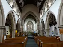 Kelso, Innenraum der St. Andrews Church (10.07.2015)