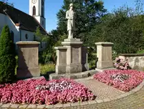 Sexau, Denkmal f�r die Gefallenen der beiden Weltkriege, Aug.2015