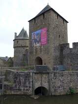 Fougeres, Tour la Haye Saint Hilaire der Festung (12.07.2015)