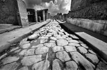 Via Nola - Pompeji. Aufnahmedatum: 21. Juli 2011.