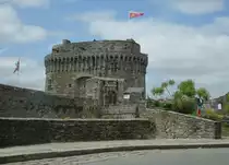 Dinan, Chateau mit Donjon de la Duchesse Anne, erbaut im 14. Jahrhundert (13.07.2015)