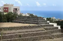 Die Pyramiden in G��mar. Aufnahme: Oktober 2008.