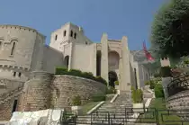 Skanderbeg Museum in Kruj�. Aufnahmedatum: 8. Juli 2012.