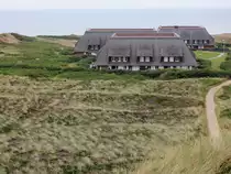 Kampen gesehen von dem Weg zu Uwe D�ne die h�chste Erhebung der Nordsee-Insel Sylt am 14. August 2015. 