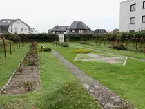 Blick vom Friedhof der Heimatlosen in Richtung  Westerland am 19. Augsut 2015.