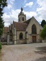 Nogent-le-Rotrou, Kirche Saint-Hilaire, Chor 13. Jahrhundert, Langhaus erbaut ab 1548 (17.07.2015)