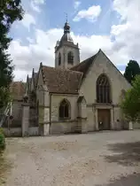 Nogent-le-Rotrou, Kirche Saint-Hilaire, Chor 13. Jahrhundert, Langhaus erbaut ab 1548 (17.07.2015)