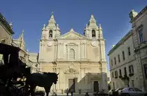 Die St. Pauls Kirche in Rabat - Malta. Aufnahme: Oktober 2005.