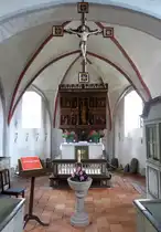 Altarraum der Sankt-Katherinen-Kirche von Middelhagen (M�nchgut, R�gen, September 2012)