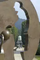 Hyligen-Born-Allee in Bad Pyrmont. Aufnahme: Juli 2007.