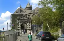 Ihre internationale Bekanntheit verdankt die Burg Altena der ersten st�ndigen Jugendherberge der Welt, die hier 1914 eingeweiht wurde Aufnahme: Juli 2007.