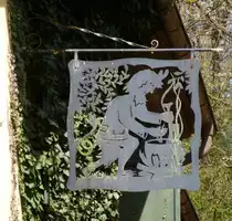 Hugstetten bei Freiburg, Gasthaus  In Teufels K�che , April 2014