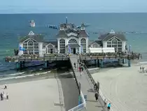 Seebr�cke in Sellin am 27.08.2014