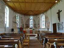 Gruibingen, Fresken von 1683 in der Ev. St. Martin Kirche (10.05.2015)