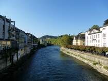 Baden, Blick von der Schiefen Brcke fluaufwrts, Sept.2015