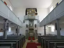 Geslau, Innenraum der Ev. St. Kilian Kirche (14.05.2015)