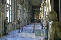 Im Rstungskorridor im Gromeisterpalast von Valletta. Aufnahme: Oktober 2006.