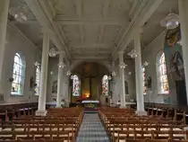 Contrexeville, Innenraum der St. Epvre Kirche (25.10.2015)