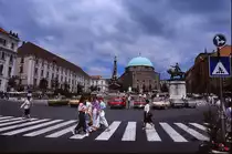 Die Pascha Gazi Moschee in P�cs. Aufnahme: Juni 1990 (eingescanntes Dia).