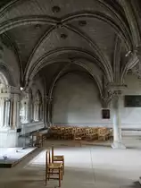 V�zelay, Refrektorium im Benediktiinerkloster (28.10.2015)