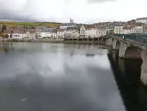 Ausblick �ber die Yonne auf Joigny (28.10.2015)