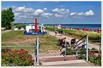 Strand von Olpenitzdorf an der Schlei, August 2013.