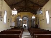 Germigny-des-Pres, Innenraum der Pfarrkirche (29.10.2015)