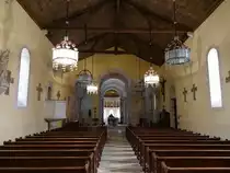 Germigny-des-Pres, Innenraum der Pfarrkirche (29.10.2015)