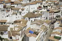 Blick auf Setenil de las Bodegas. Aufnahme: Juli 2014.