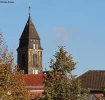 Gemeinde Schermbeck -Blick auf die katholische St. Ludgeruskirche