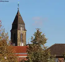 Gemeinde Schermbeck -Blick auf die katholische St. Ludgeruskirche