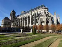 Bourges, Kathedrale Saint-Etienne, erbaut ab 1192 bis 1324 (30.10.2015)