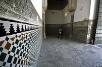 Im Alc�zar von Sevilla. Aufnahme: Juli 2014.