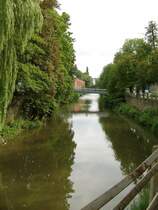 Die Chemnitz an der Fabrikstra�e in Chemnitz. 10.07.07