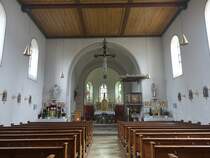 Riggerding, Innenraum der St. Josef Kirche (25.05.2015)