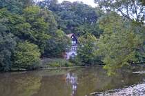 DJH Jugendherberge Wolfsschlucht an der Pregnitz in Bamberg. Aufnahme: Juli 2008.