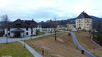Hotel Schloss Fuschl am Fuschlsee nahe Hof bei Salzburg (Januar 2014)