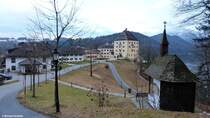 Hotel Schloss Fuschl am Fuschlsee nahe Hof bei Salzburg (Januar 2014)
