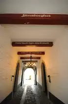 Durchgang im Flensborghus an der Norderstra�e in Flensburg. Aufnahme: September 2011.