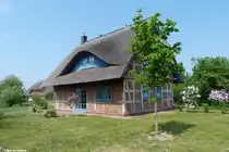 Fachwerk-Neubau in Gager oberhalb des Hagenschen Wieks (M�nchgut - R�gen, Mai 2011)