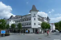 Fu�gangerzone / Hauptstra�e in Binz (R�gen, Mai 2011)