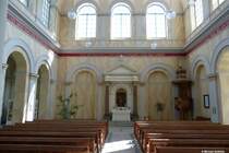 Innenansicht der Schlosskirche im Schlosspark von Putbus (Rgen / Mai 2011)