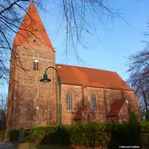 Dorfkirche in Kirchdorf auf der Insel Poel (Landkreis Nordwestmecklenburg, November 2011)