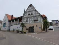 Malsch, Zehnt-Keller und Rathaus am Marktplatz (31.05.2015)