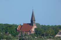 Backsteinkirche St. Johannes in Schaprode im Nordwesten von Rgen (Mai 2011)
