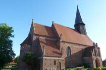 Backsteinkirche St. Johannes in Schaprode im Nordwesten von Rgen (Mai 2011)
