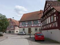 Rotenberg, altes Rathaus am Marktplatz (31.05.2015)