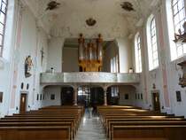 Wiesloch, St. Laurentius Kirche, Matz und Luge Orgel von 2003 (31.05.2015)