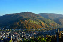 Dernau im Ahrtal, im Hintergrund der Krausberg - 27.10.2015